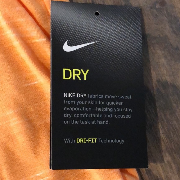 New Orange Nike Dri-fit Tank top - Picture 3 of 4